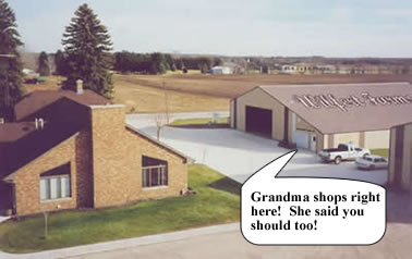 Wilfert Farms retail area.